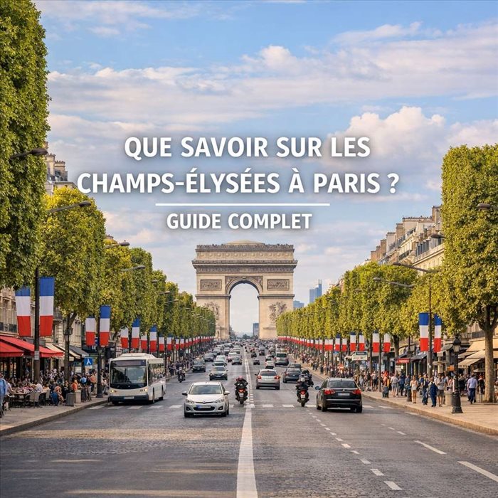 Que savoir sur les Champs-Élysées à Paris ? Guide complet