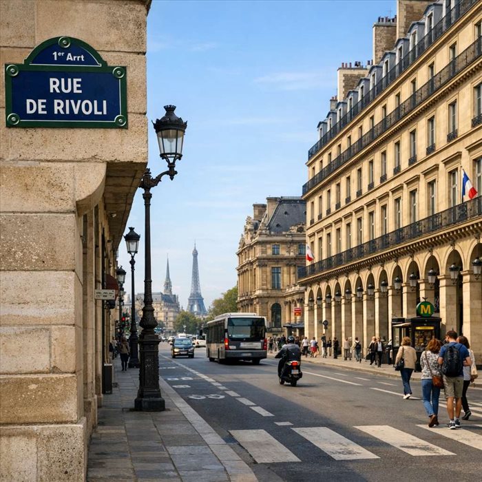 Rue de Rivoli à Paris : histoire, monuments et conseils