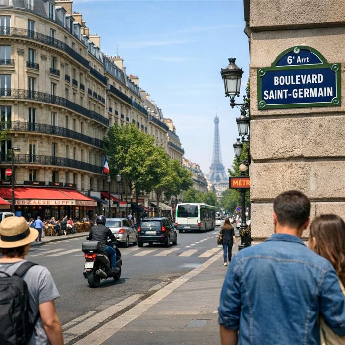 Boulevard Saint-Germain à Paris : histoire, lieux et conseils