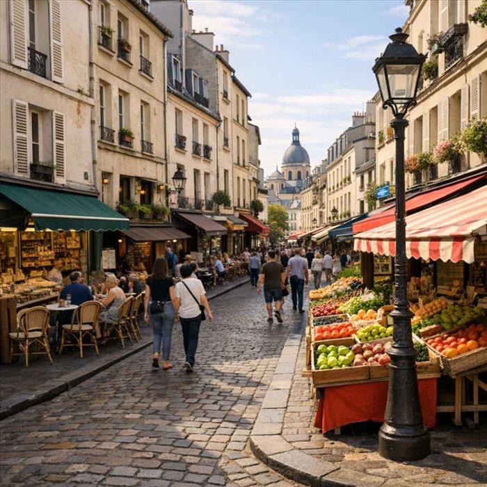 Rue Mouffetard à Paris : histoire, marché et bonnes adresses