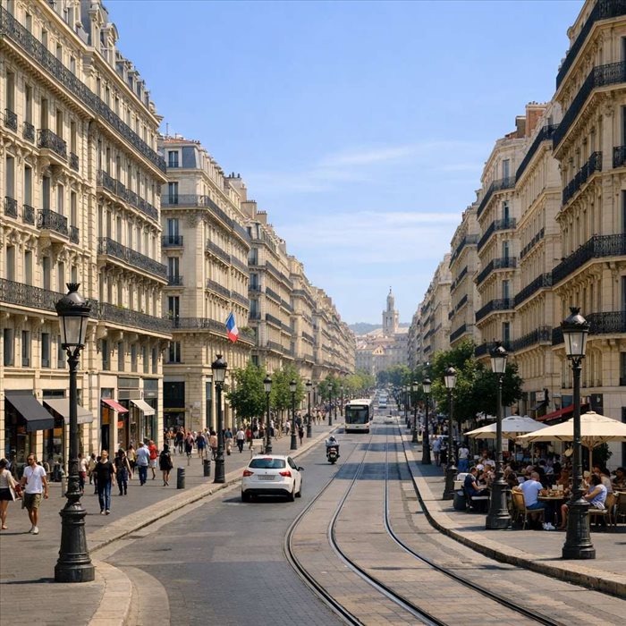 Rue de la République à Marseille : histoire, architecture et infos clés
