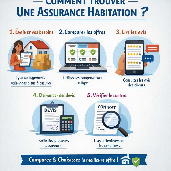 Comment trouver une assurance habitation ?