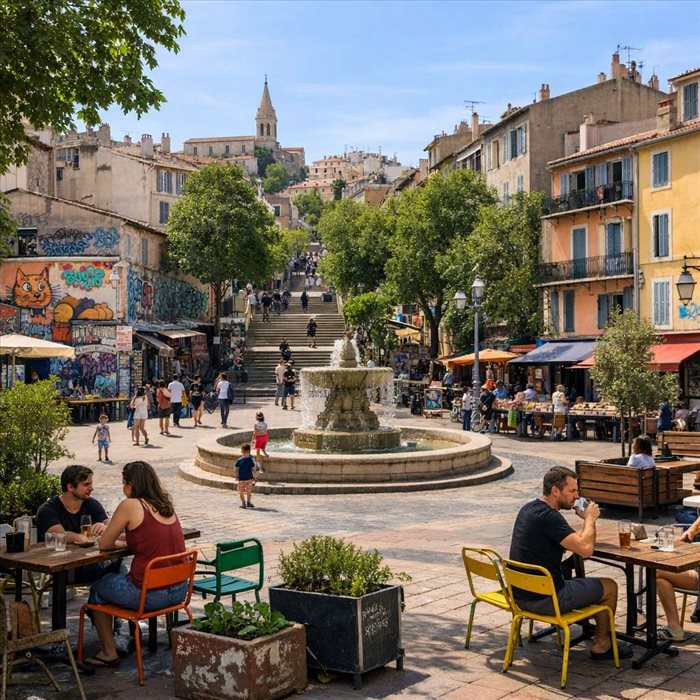Cours Julien à Marseille : guide complet du quartier tendance